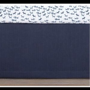 Vintage Matelasse Crib Skirt